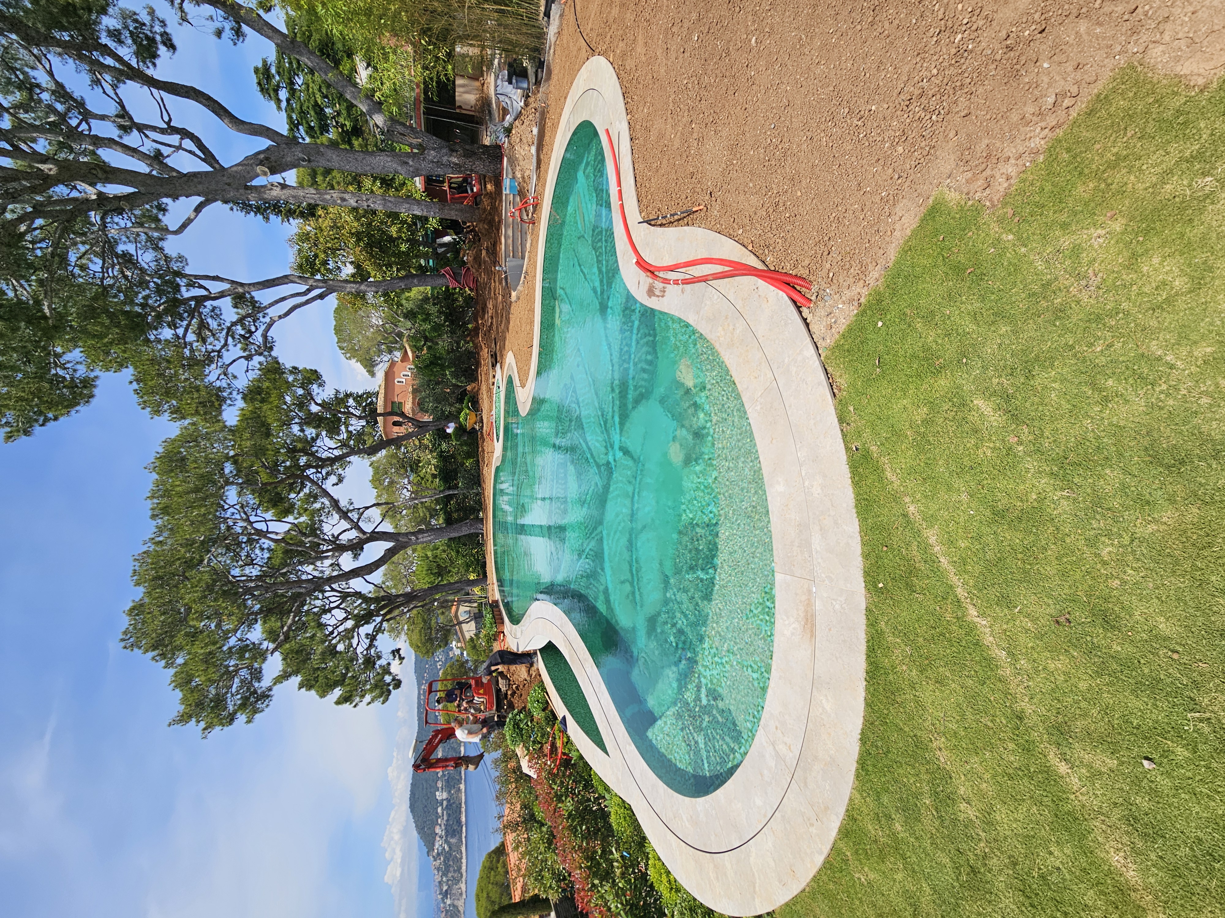 Étanchéité + margelles